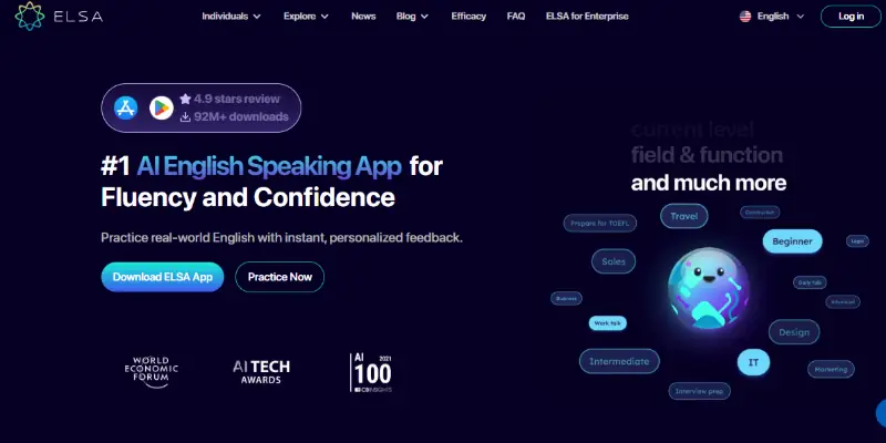Elsa Speak For Language Learning
